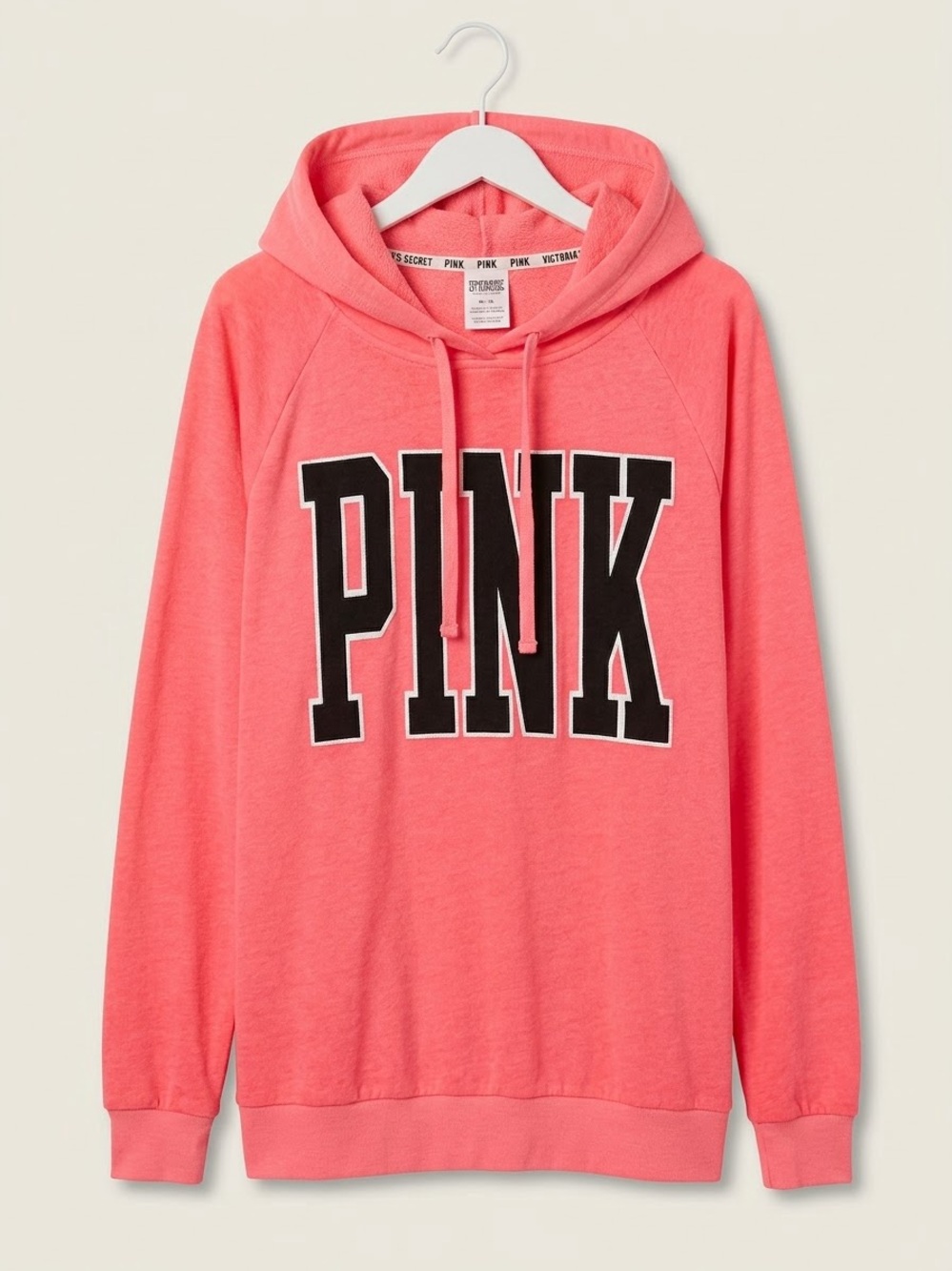 PINK Victoria's Secret slub knit pullover hoodie